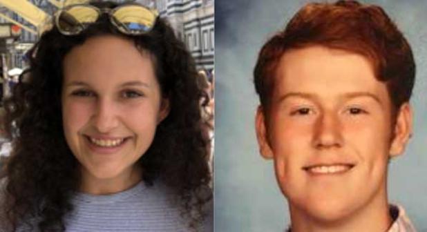 S.O.A.R. co-founders Alexandra Cordoba and Jackson Haynes. (photos from soarpeertutoring.weebly.com)