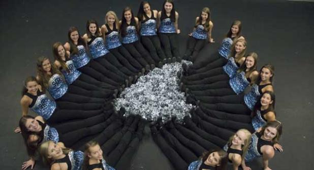 The Ponte Vedra High School Splash Dance Team.