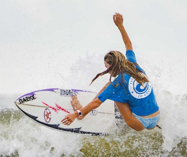 Surfer Elle Rich is shown during a prior event. The 26th Annual Sisters of the Sea Women’s Surf Classic PRO/AM will feature several categories and age groups.