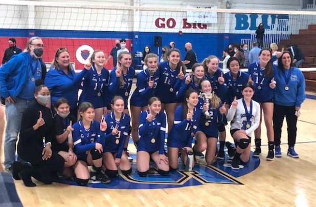 Fletcher Middle School's volleyball team. (photo submitted)