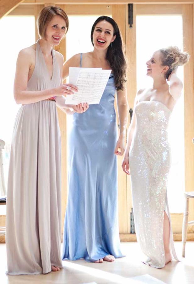 Voice, the trio of Emily Burn, Victoria Couper and Clemmie Franks. (R & J Photography)