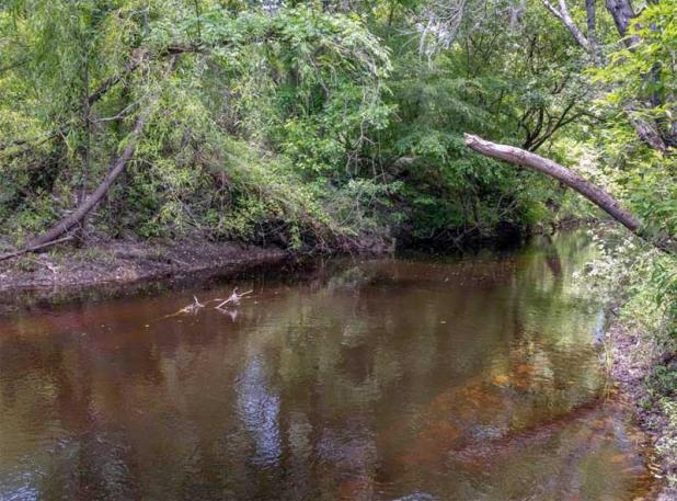 The pump station will be located approximately 900 feet west of Black Creek off State Road 16 near Penney Farms. (photo submitted)